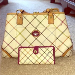 Coach shoulder bag and wallet